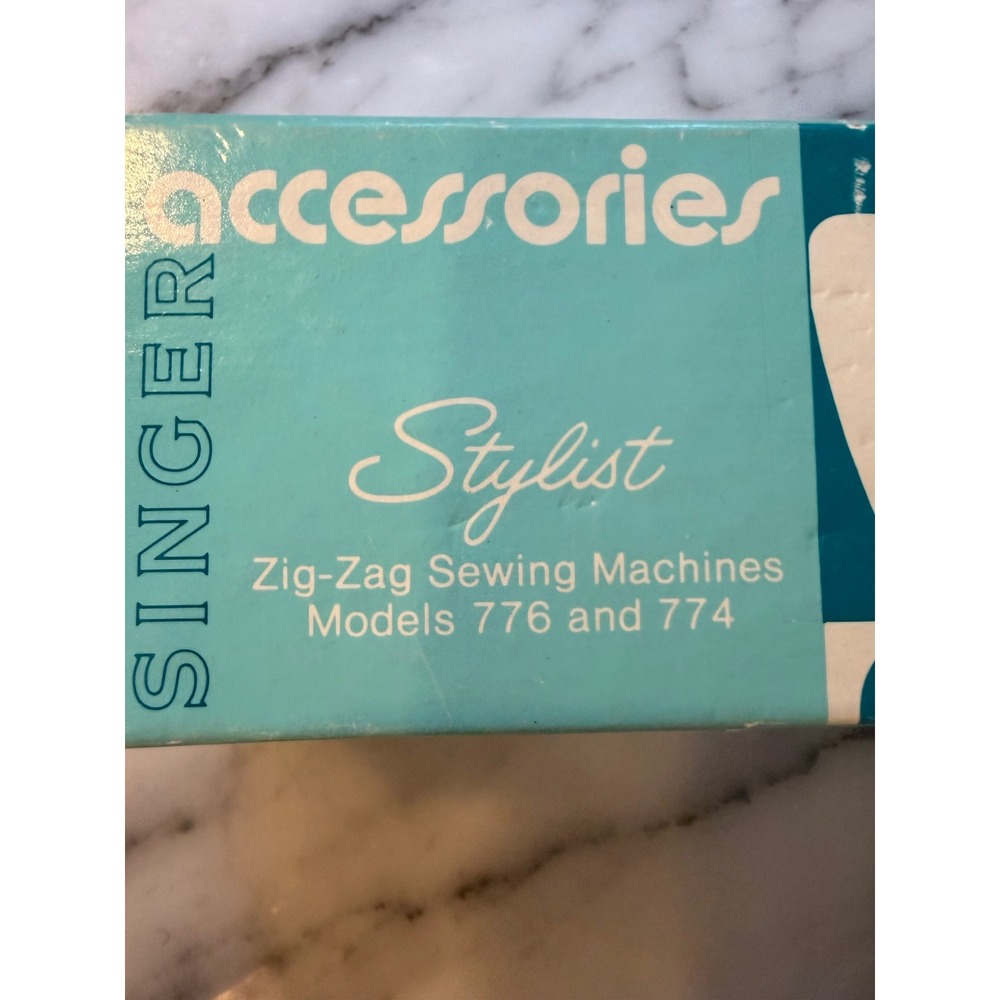 Singer Stylist Sewing Machine Accessories Models 776 774 Feet Needle Plate, More